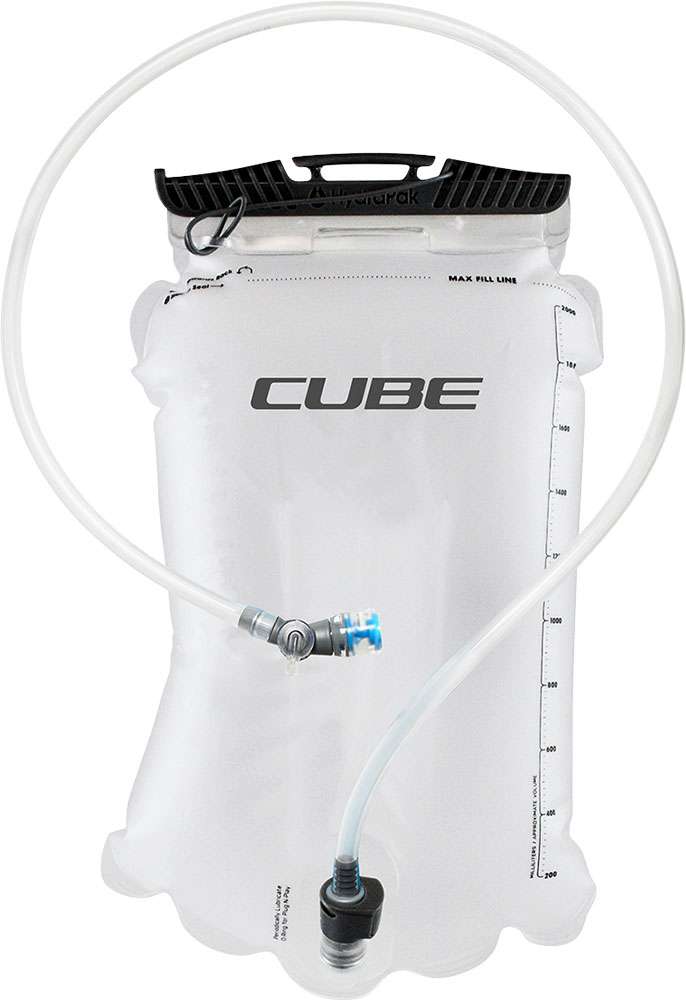 Sac à dos avec poche d'hydratation Cube 2 l