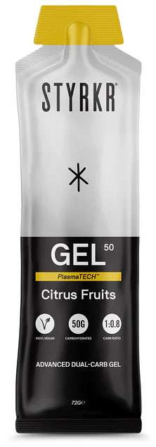 Gel énergétique Styrkr gel50 double glucides