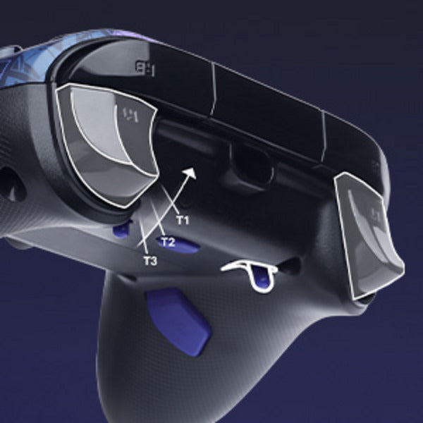 Manette Powera Advantage avec câble pour Xbox Series X|s - Fortnite : Victory Royale (bleu foncé, Xbox Series X|s, Xbox One, PC)