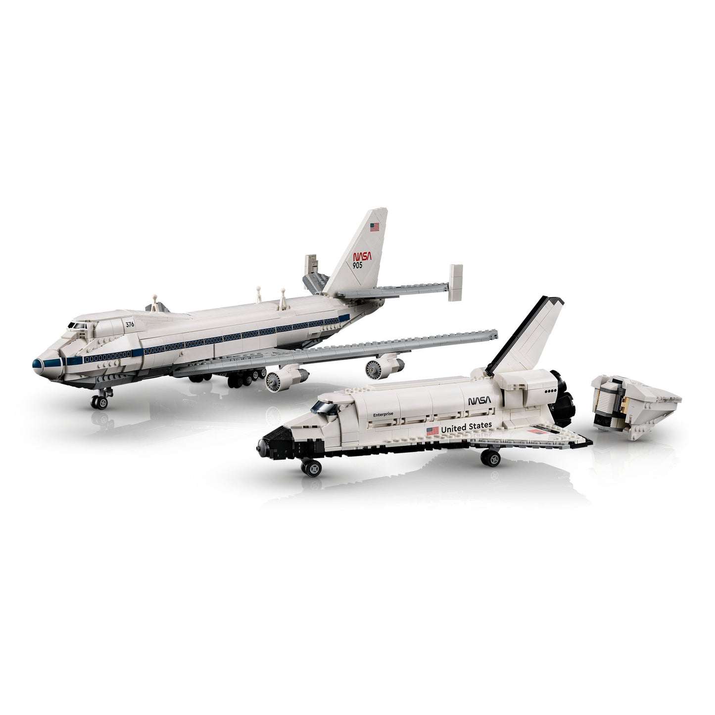 Icônes Lego - jouet de construction d'avions porte-navette (10360)