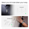Machine à dicter Plaud notepin s (noir, 64 go, Bluetooth 5.2 BLE (Bluetooth low energy) Wi-Fi)