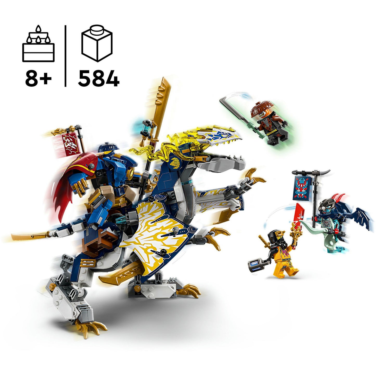 Lego 71843 Ninjago Rogue's Mecha Draken Draken