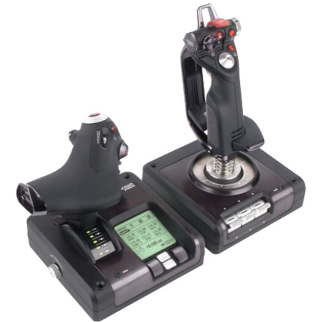 Système de vol Logitech Saitek Flight X52