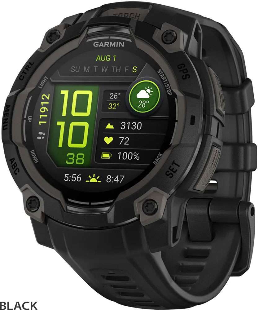 Garmin instinct® 3 amoled 45mm - Montre connectée multisport GPS