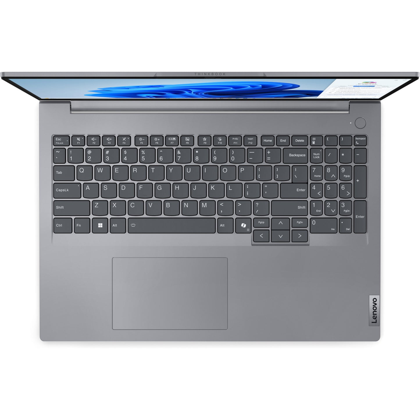 Ordinateur portable Lenovo thinkbook 16 gen 7 (21mw0081mh) 16 (gris | ryzen 5 7535hs | radeon 660m | 16 go | SSD 512 go)