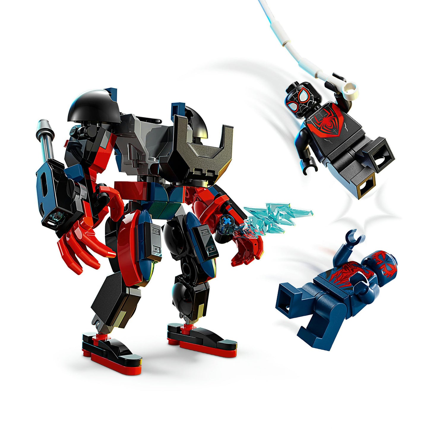 Lego Marvel 76337 miles Moraux Mech contre Spider Man