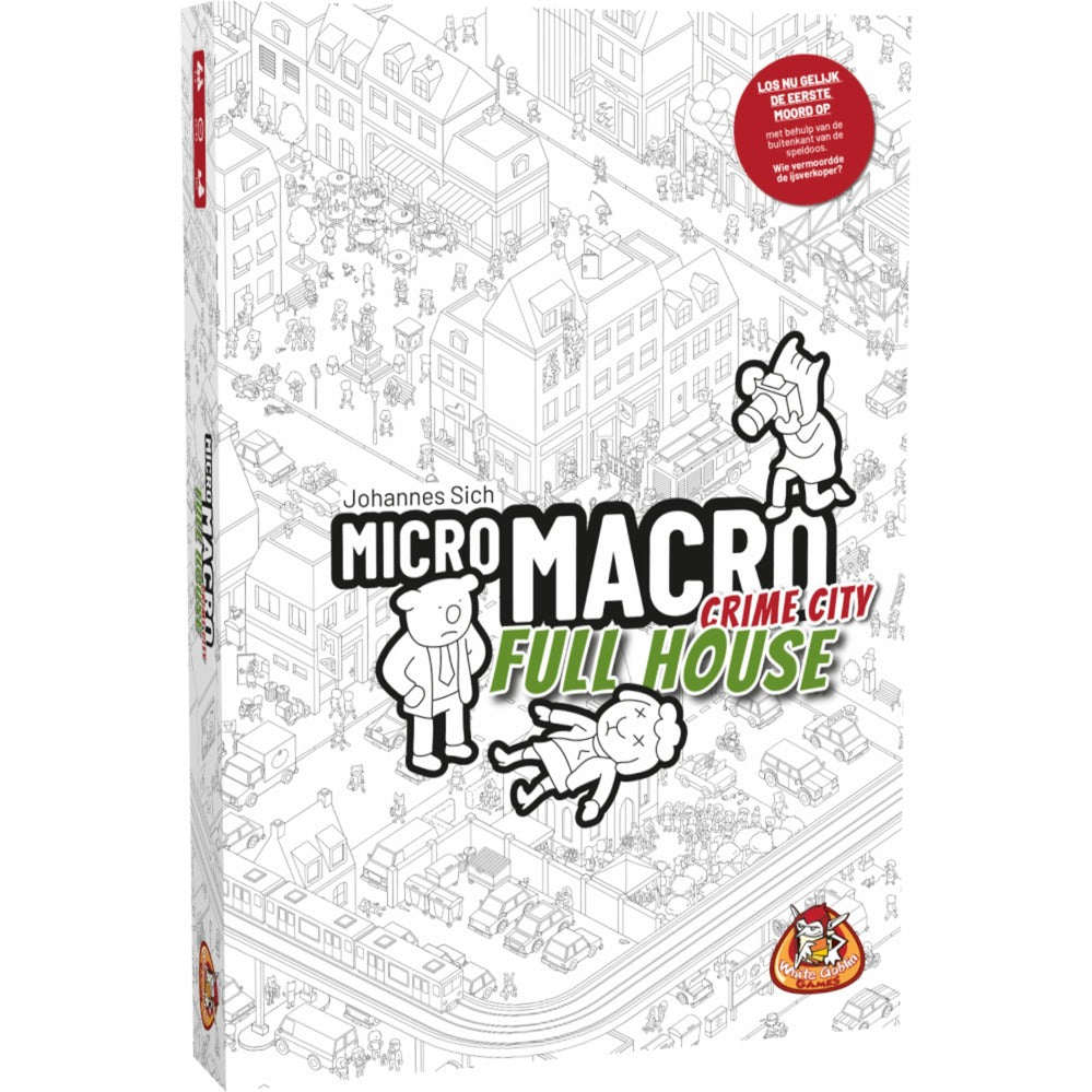 Jeux de gobelin blanc micromacro: Crime City Full House