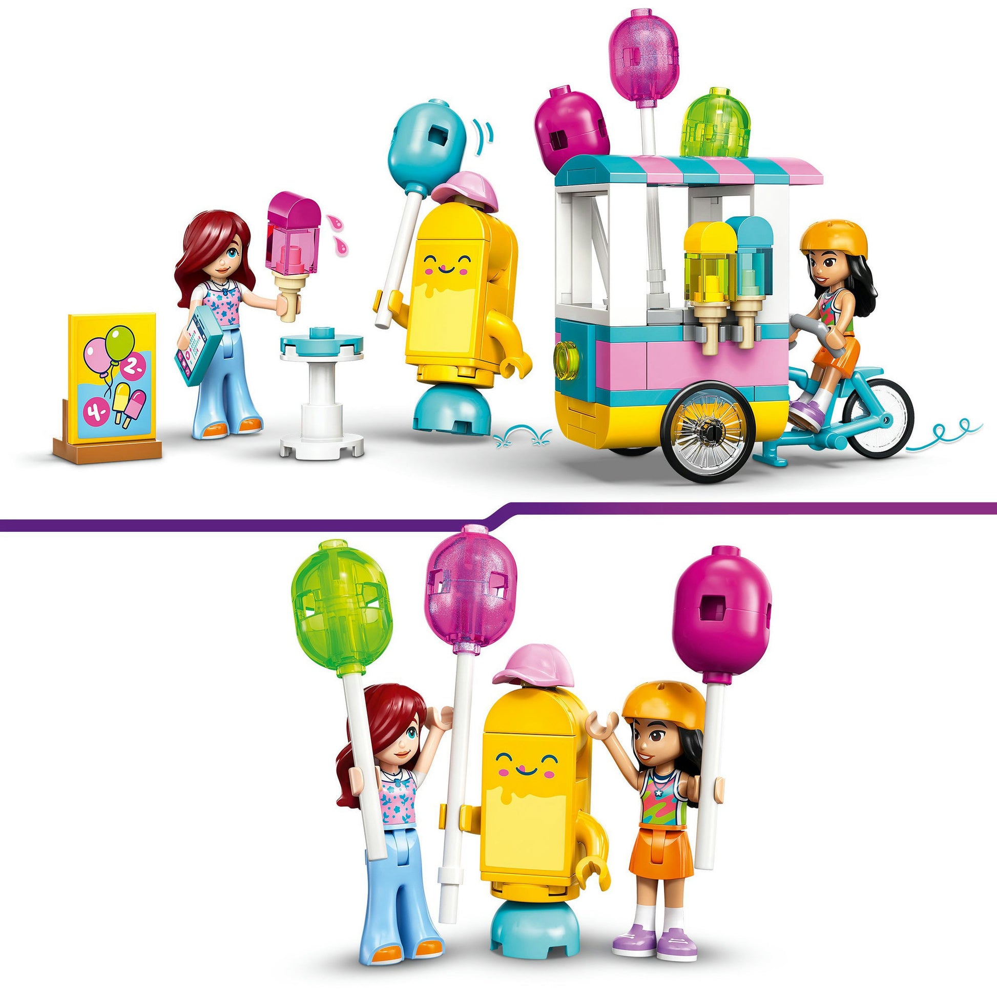 Lego 42692 Friends stand de glaces et de ballons | 2 pièces