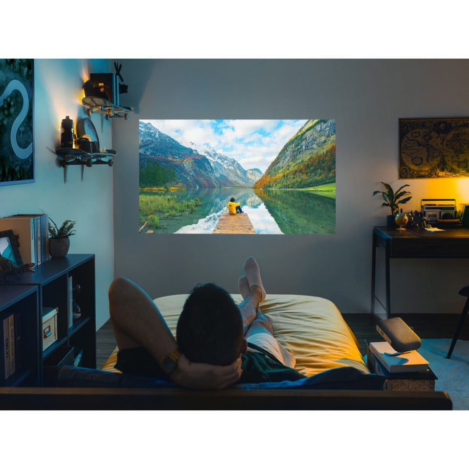 Projecteur LED portable Viewsonic avec haut-parleurs harman kardon (noir, hdmi, audio)