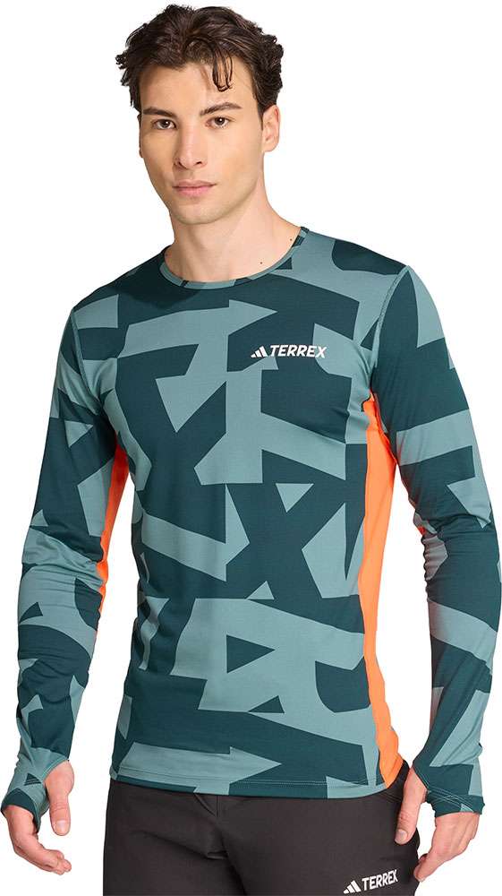 Baselayer multi-synthétique Adidas - chemise fonctionnelle à manches longues
