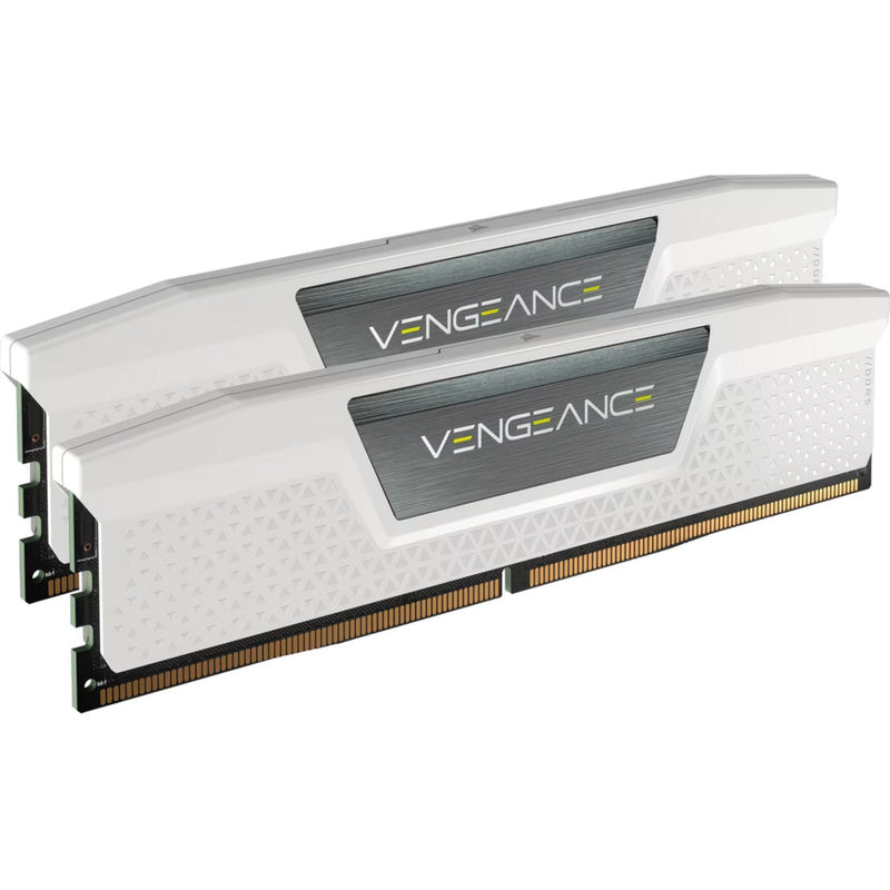 Corsair Vengeance 32 Go DDR5-6000 (2x 16 Go) RAM (blanc, cmk32gx5m2d6000z38w, xmp, expo)