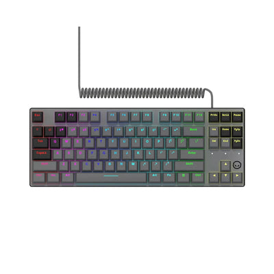 Lorgar azar 514tkl, clavier de jeu (noir, disposition américaine, logar dream, tkl, rgb)