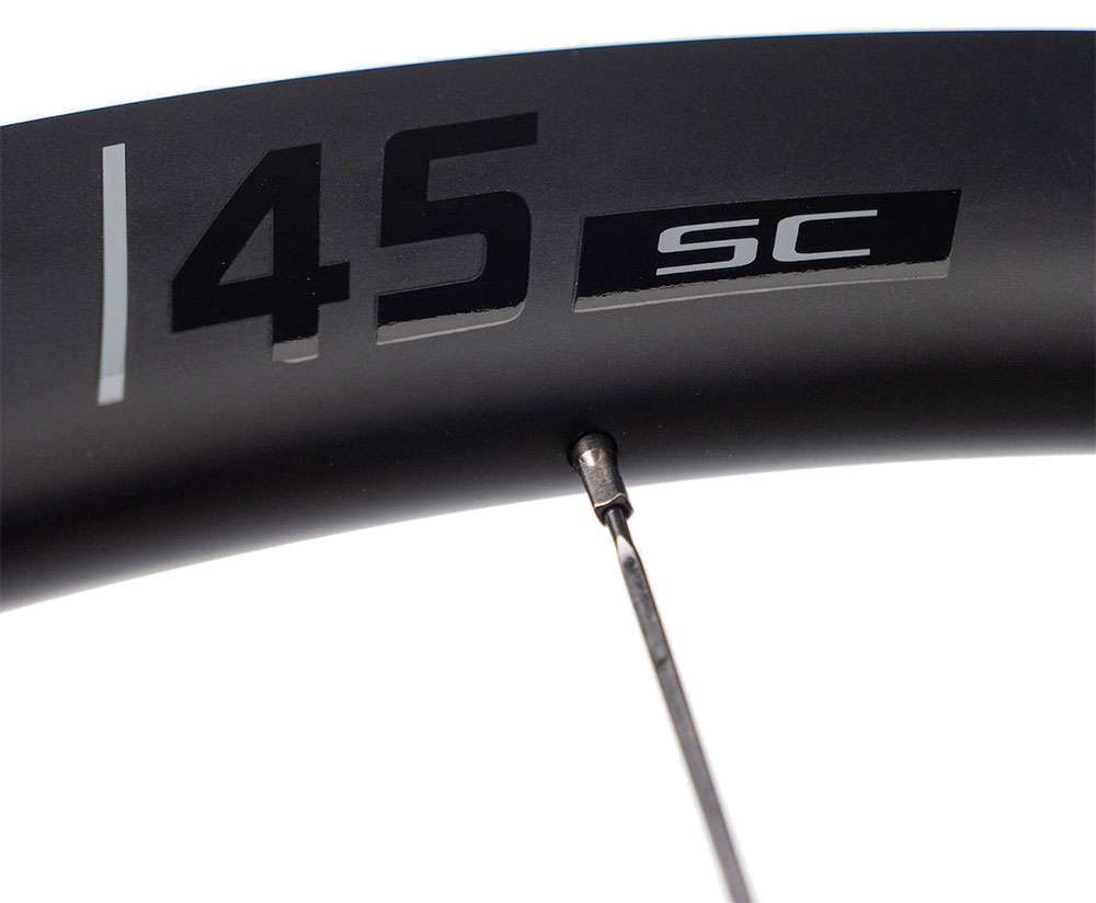 Paire de roues Vision sc 45 disque tlr carbone