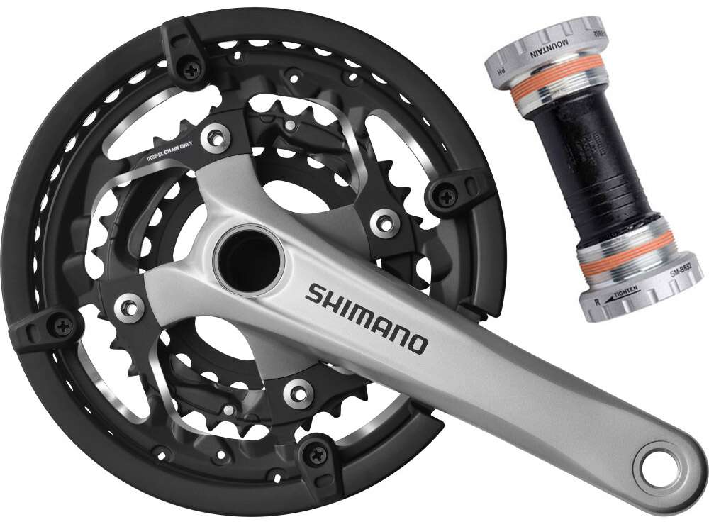 Manivelle Shimano fc-t551 3x10 vitesses 44 32 24