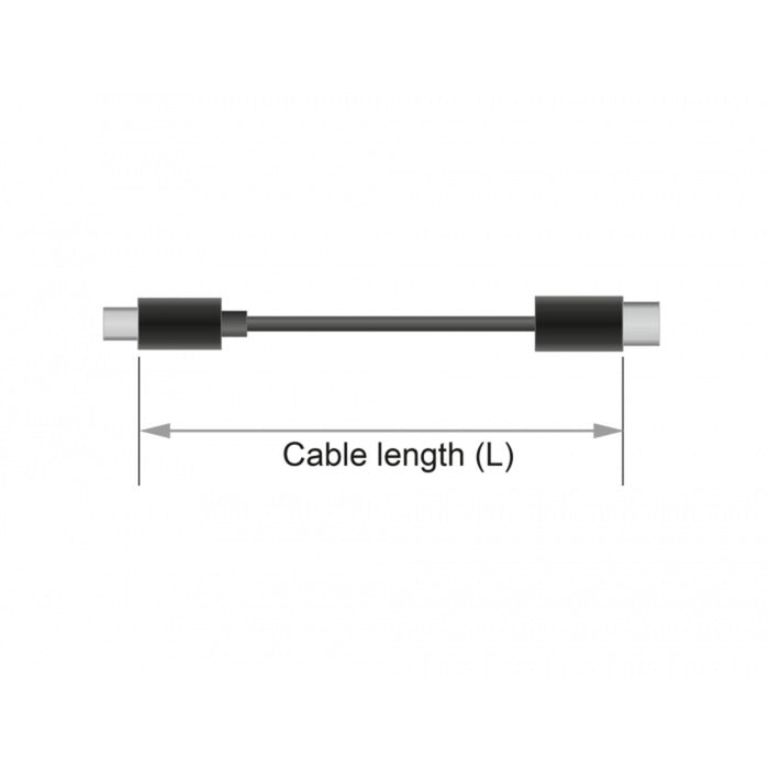 Dellock Superspeed USB-C 3.1 Gen1 Male> Femme