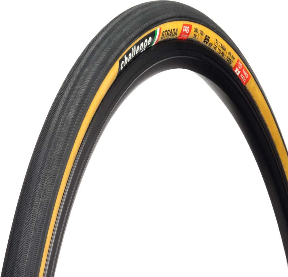 Challenge - strada pro ot 700x25c noir marron