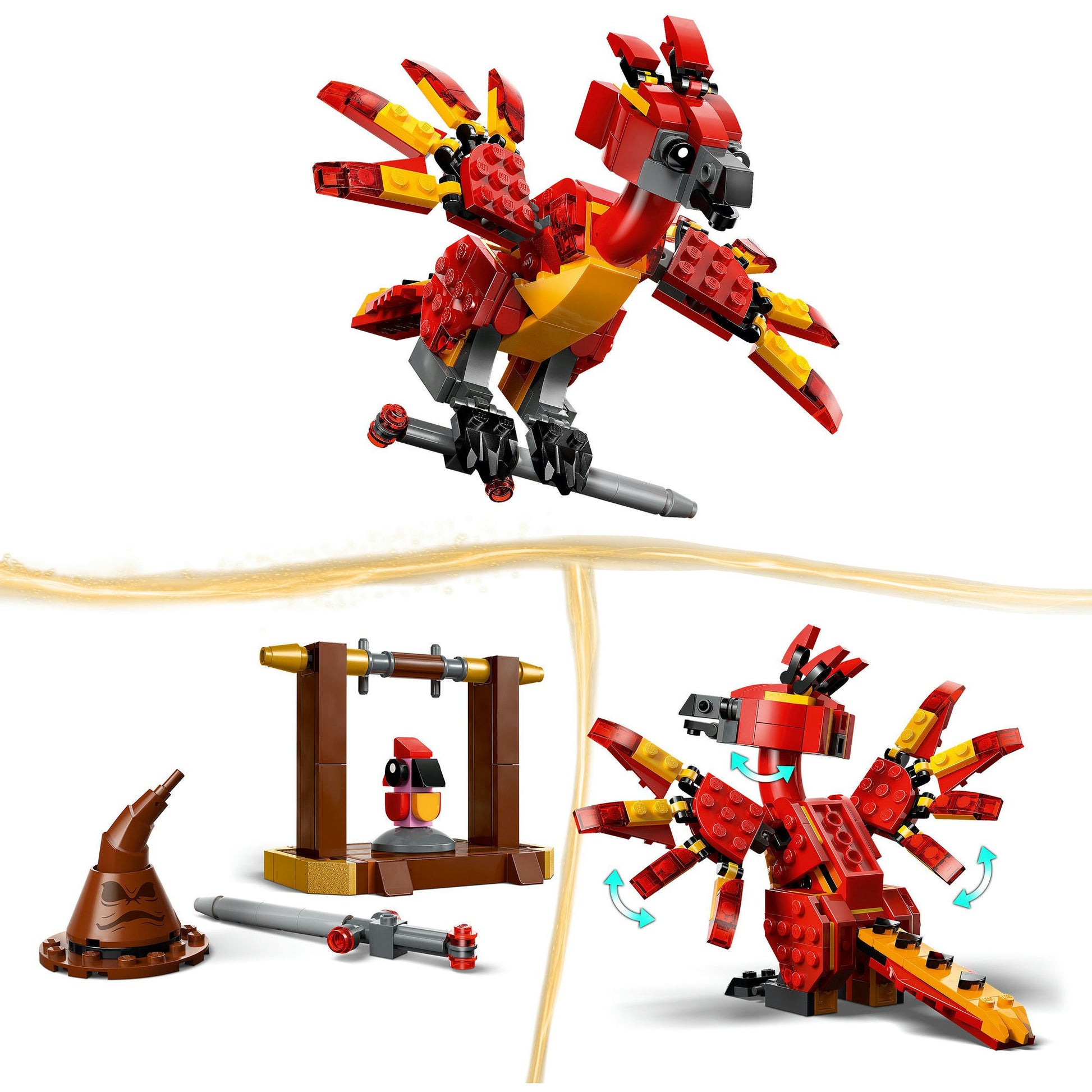 LEGO 76448 Harry Potter Felix de Feniks Van Dumbledore