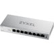 Commutateur géré Web Zyxel GBE PoE à 8 ports (gris)