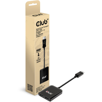Club 3D Multi Stream Transport Hub Displayport 1.4 à 2X