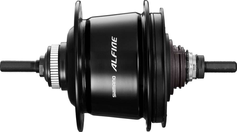Moyeu à engrenages interne à verrouillage central Shimano Alfine SG-S7001 à 8 vitesses