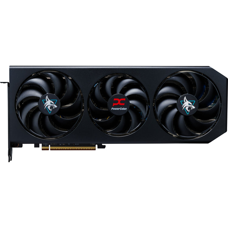 Carte graphique Powercolor Radeon RX 9070 Gre Hellhound 12 Go GDDR6 (noir, RDNA4, 3x Display Port, 1x HDMI 2.1)