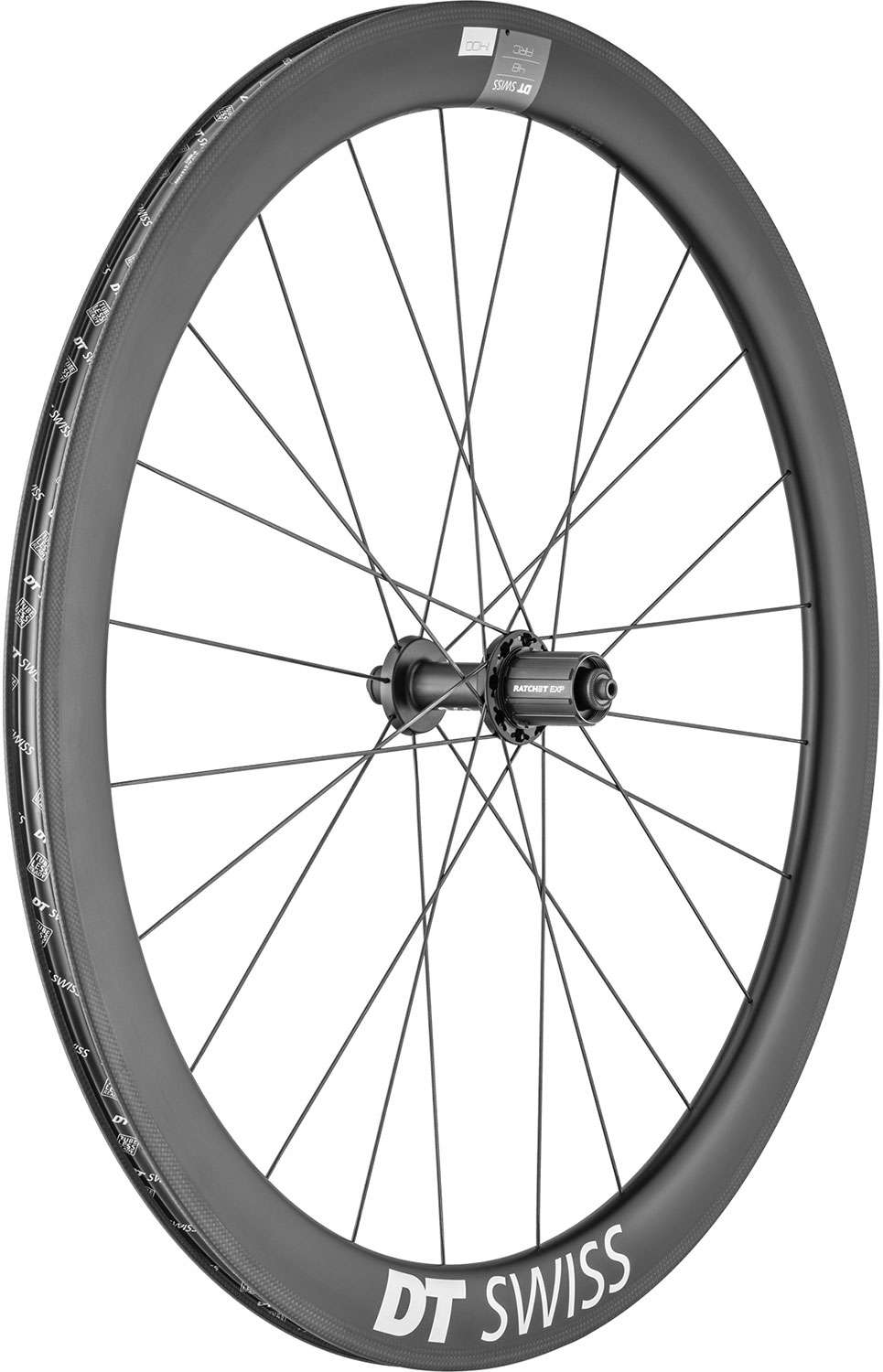 Roue Arrière DT Swiss Arc 1400 Dicut® 48 28 Shimano HG Carbone