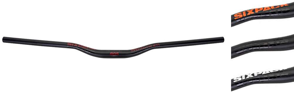 Guidon Sixpack Racing Millenium 805 x 35 mm Riser 40