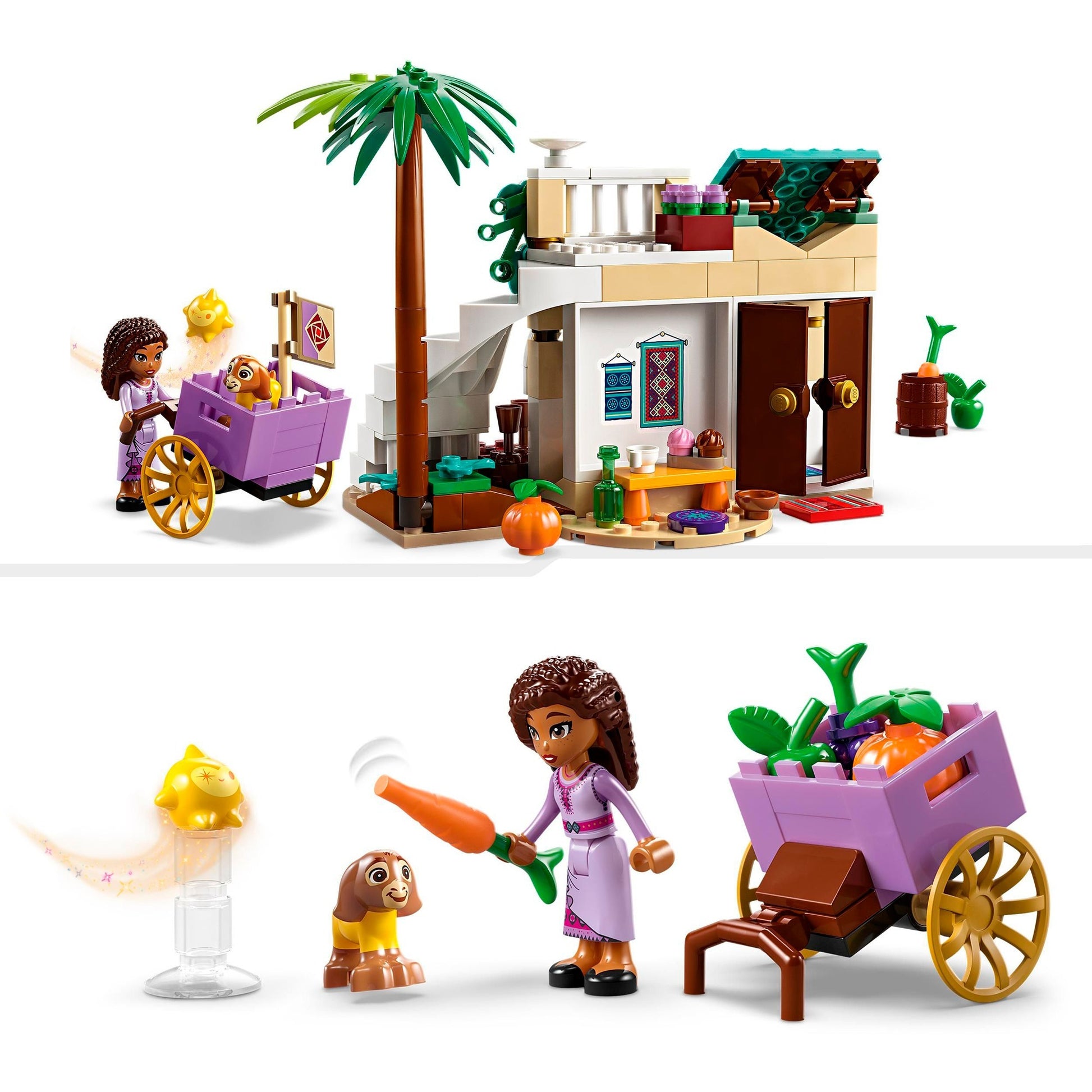 Lego disney - asha dans la ville jouets de construction Rosas (43223)