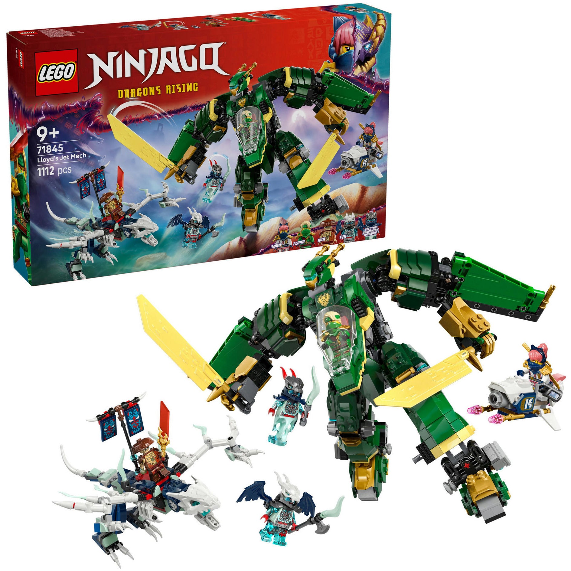 LEGO 71845 Ninjago Lloyds Plane Mecha