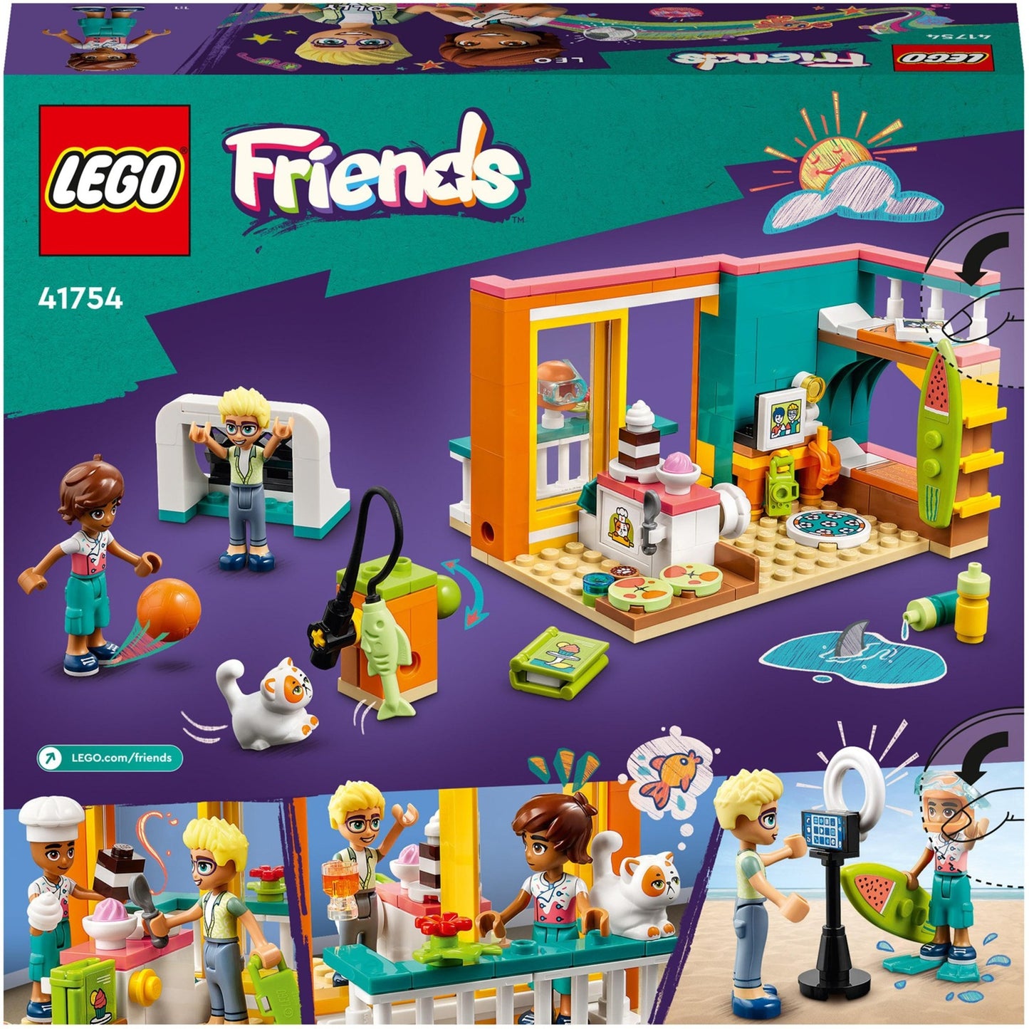 LEGO LEGO AMIS 41754 LEO'S ROOM