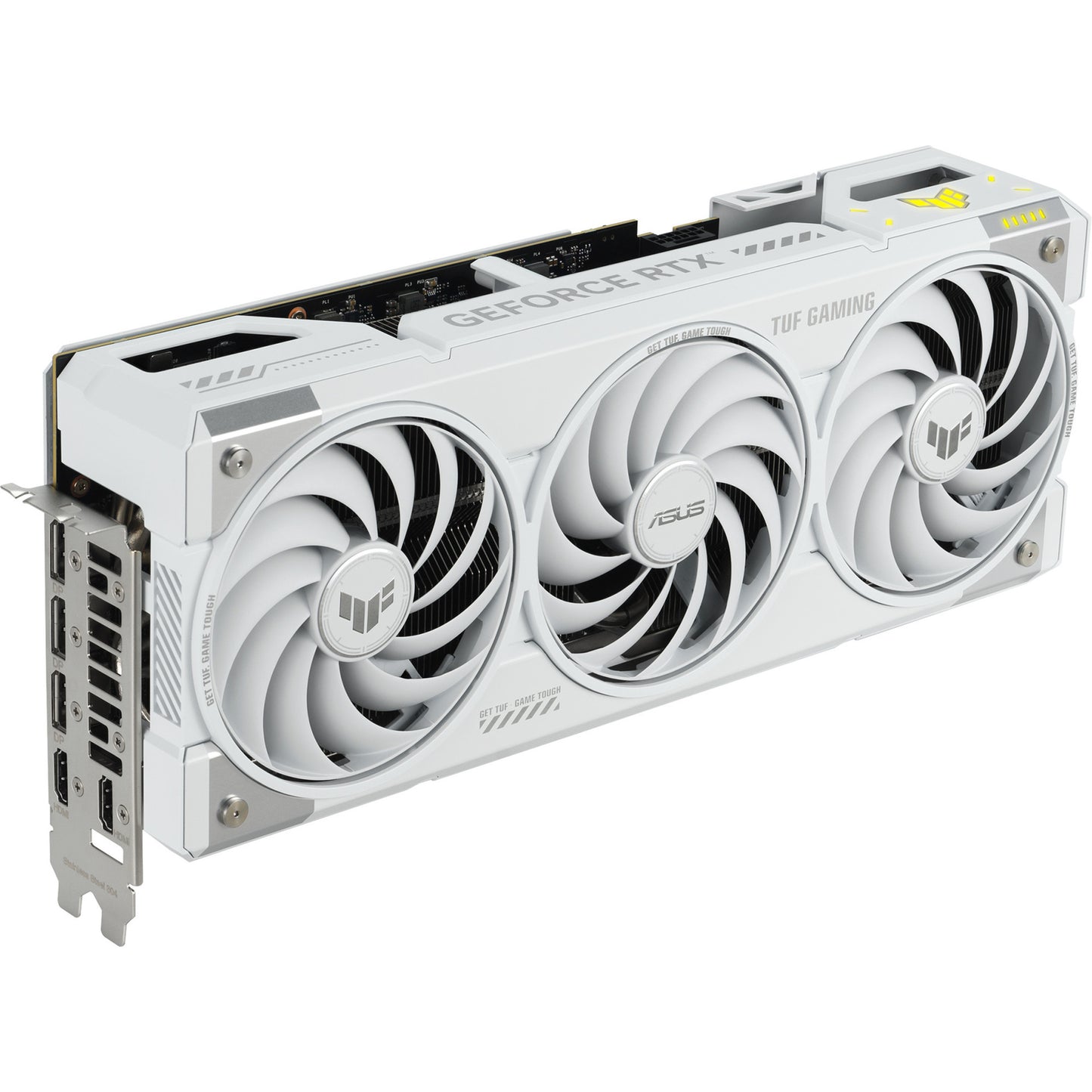 Carte graphique Asus tuf gaming geforce rtx 5070 ti oc blanche (blanc, 3x display port, 2x hdmi, dlss 4)