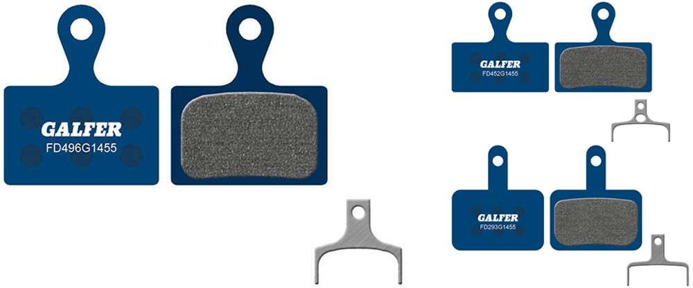 Plaquettes de disque de route Galfer pour vélo shimano
