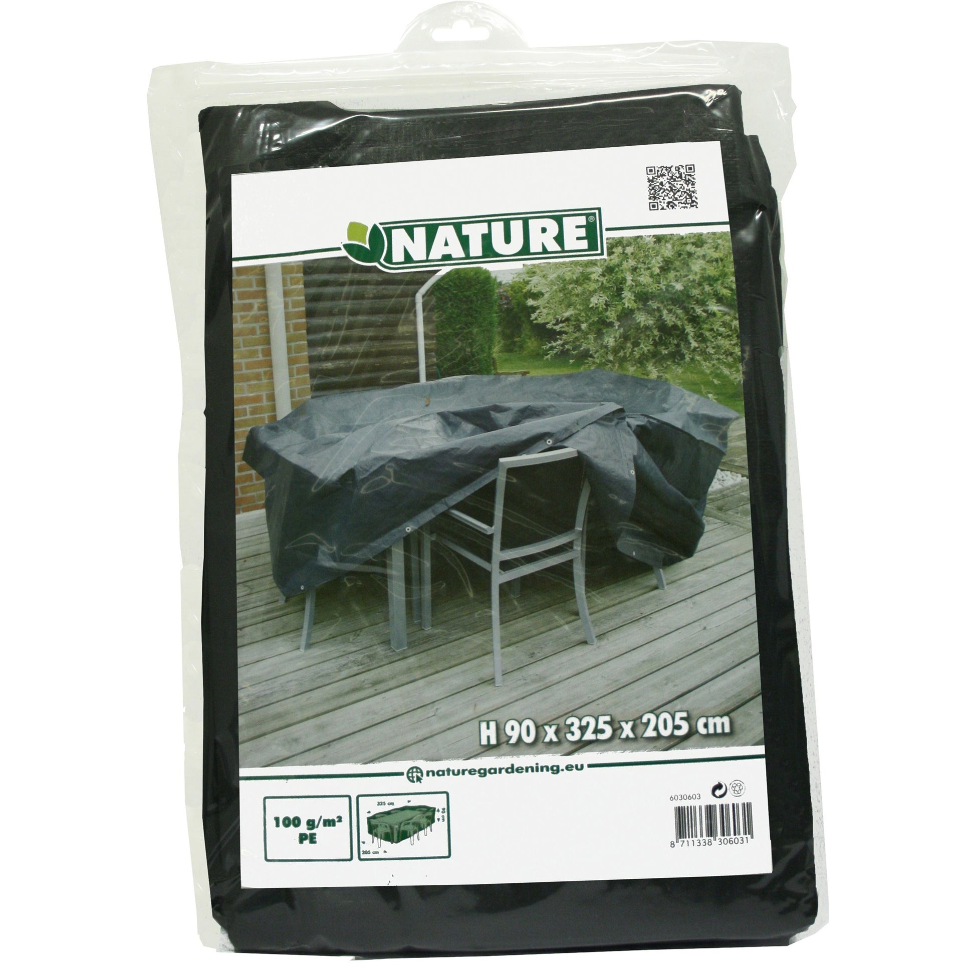 Couverture de meubles de jardin nature pour les chaises et les tables