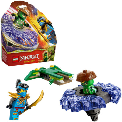 Lego ninjago 71849 nya contre échantillon de mutation dans spinner | 2 pièces