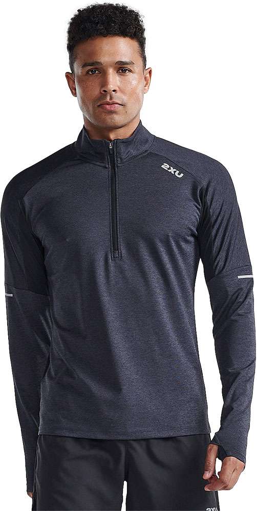2xu aero 1 2 zip - chemise fonctionnelle à manches longues