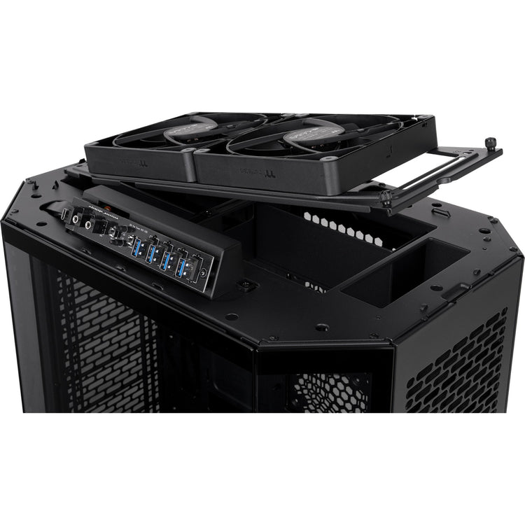 Boîtier tour midi Thermaltake the tower 600 (noir | 4x USB-A | 1x USB-C | verre trempé)