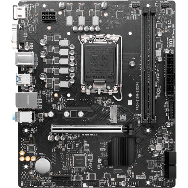 MSI Pro H610M-E DDR4