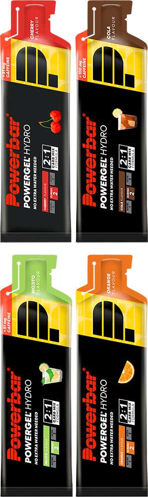 Pack test Powerbar Powergel Hydro 4x67ml