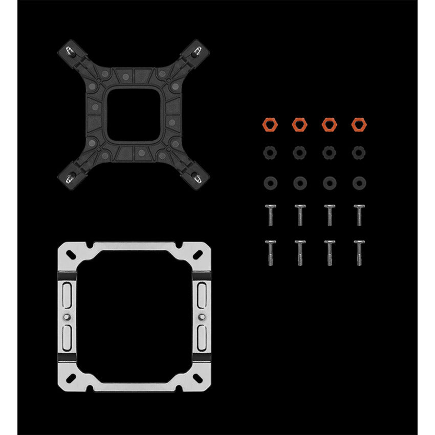 Refroidisseur de processeur Deepcool AK400 Digital SE RGB (noir)