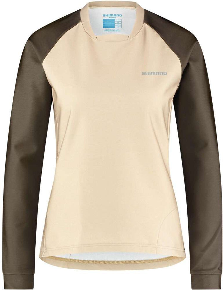 Shimano parco warm - maillot vtt manches longues femme