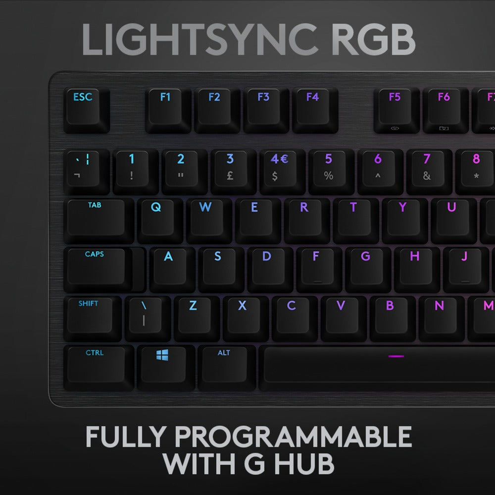 Logitech G512 Carbon Lightsync RVB Keyboa de jeu mécanique