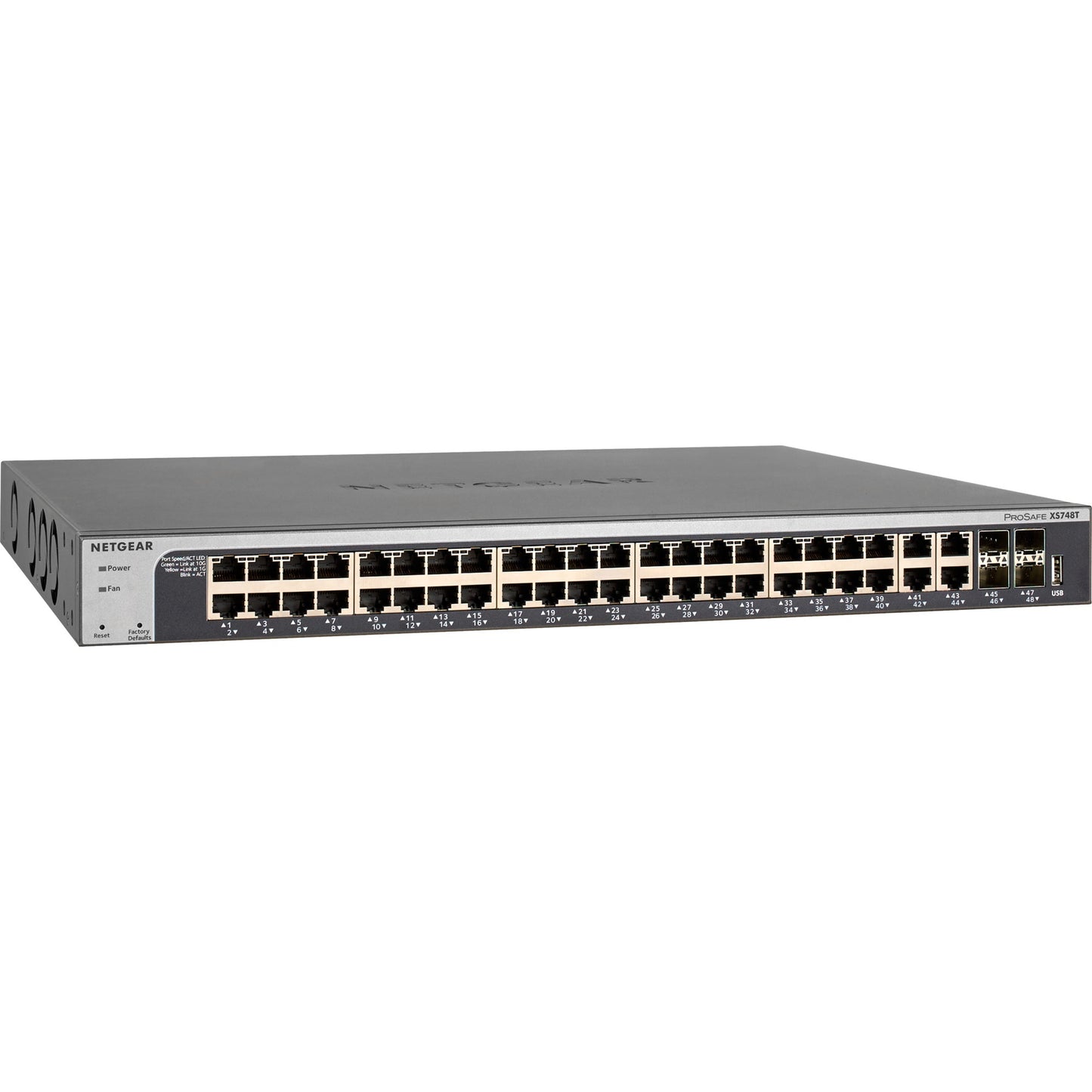 Commutateur Netgear prosafe xs748t
