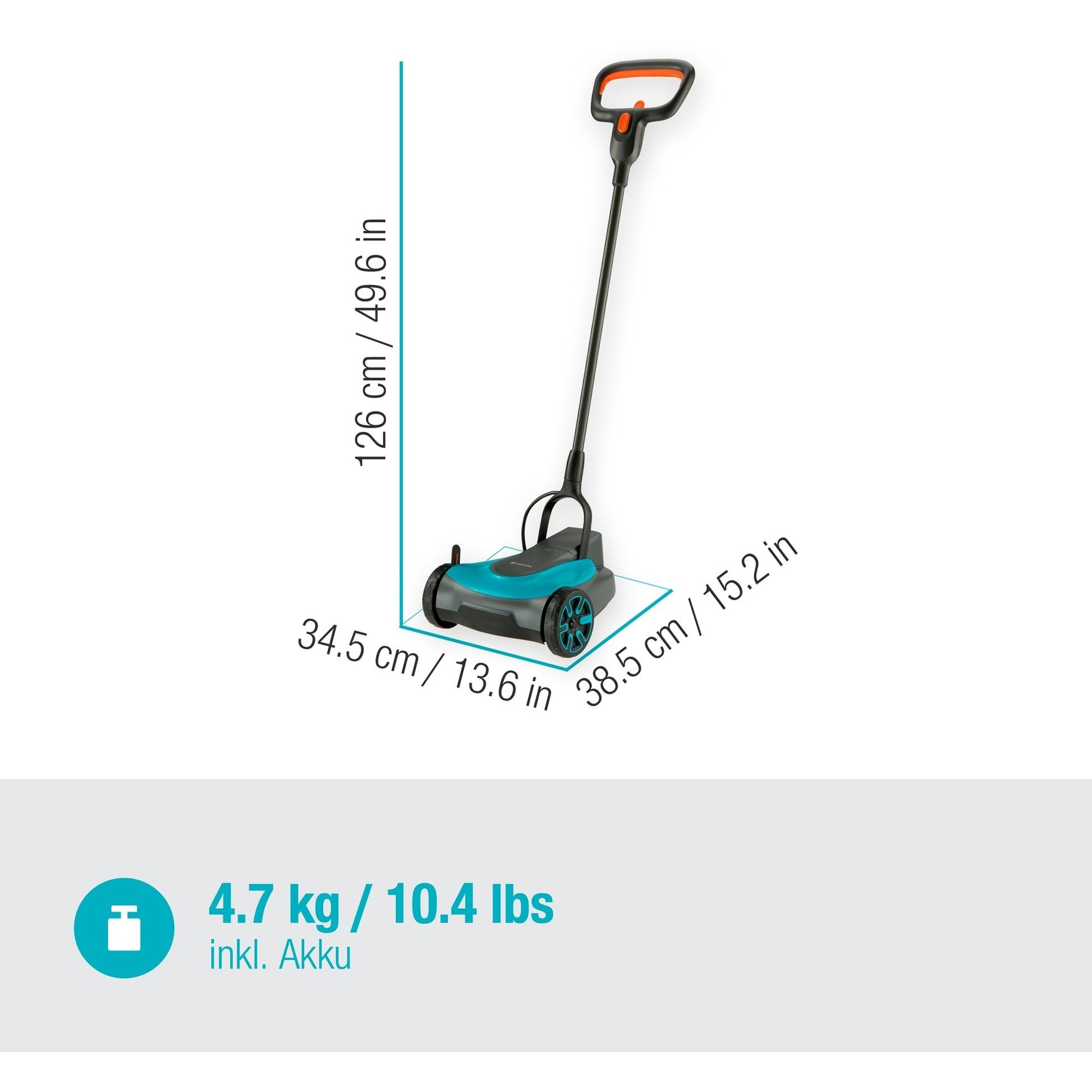 Gardena Handymower 22 18V P4A Set