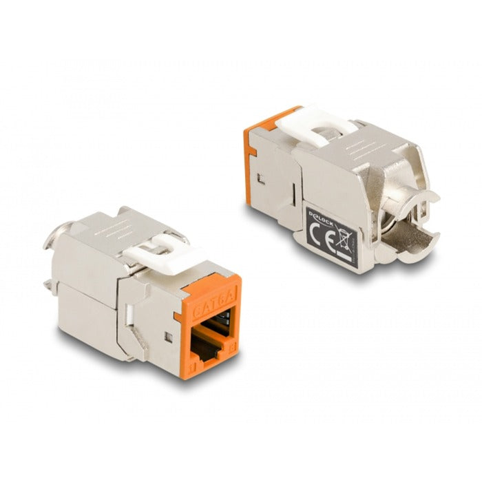 Module Dellock Keystone RJ45 Jack à LSA Cat 6A Tolfree