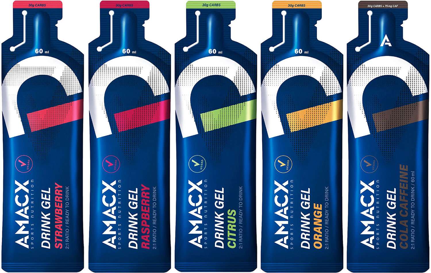 Gel à boire Amacx 2:1 5x60ml boîte mixte