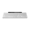 Clavier Bluetooth auto-rechargeable Lenovo 800 (blanc, disposition américaine (QWERTY), piston, 100 %, interrupteur à piston, Bluetooth 5.1, USB-C)