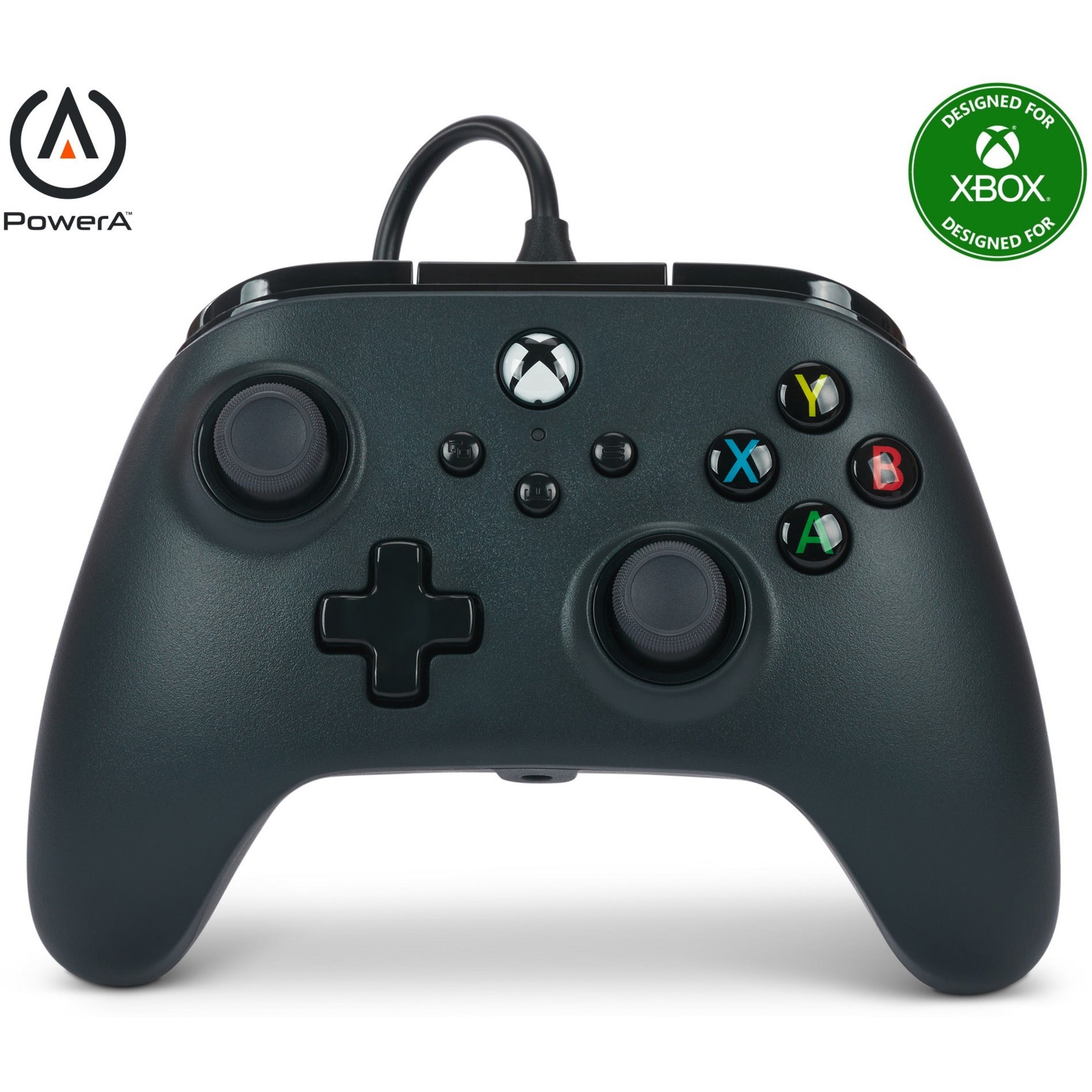 Manette filaire Powera pour Xbox Series X|s (noir, Xbox Series X|s, Xbox One, PC)