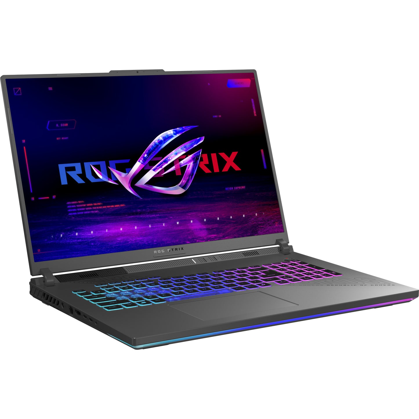 Ordinateur portable de jeu Asus ROG Strix G18 G814FP-S9006W 18 (Gris | R9 9955HX | RTX 5070 | 32 Go | SSD 1 To)