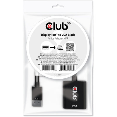 Club 3D DisplayPort 1.1 à VGA Adaptateur actif