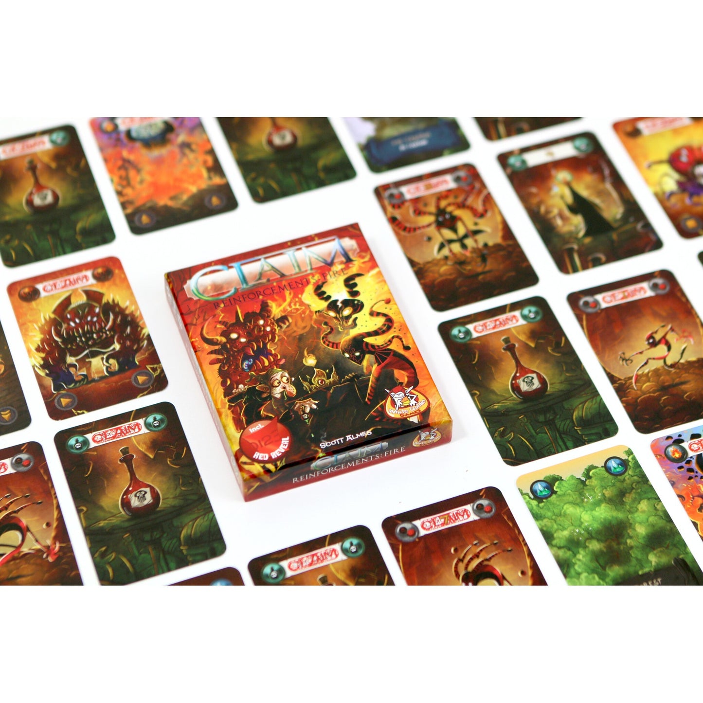 Les jeux de gobelin blancs affirment des renforts: le feu